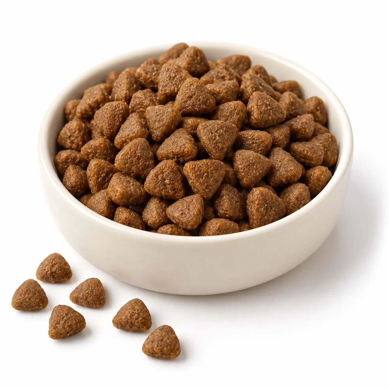 NATUURIS Mini Adult — quzu əti və düyülü quru yem, 1,5 kq — açıq qidanın görünüşü