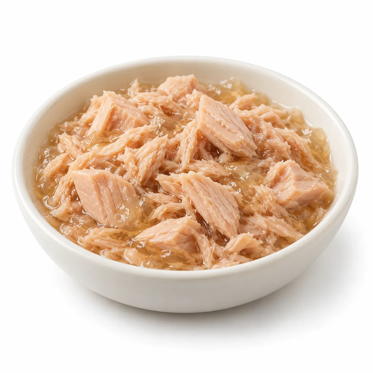 NATUURIS Cat — jeledə tuna balıqlı tikələr, 85 q — açıq qidanın görünüşü